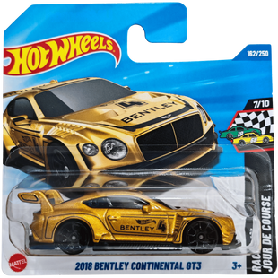 Машинка Hot Wheels 2018 Bentley Continental GT3 01197 фото