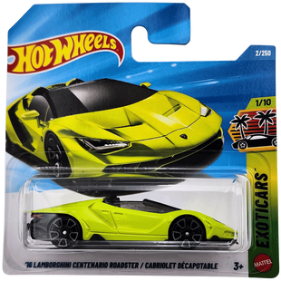 Машинка Hot Wheels &rsquo;16 Lamborghini Centenario Roadster 01177 фото