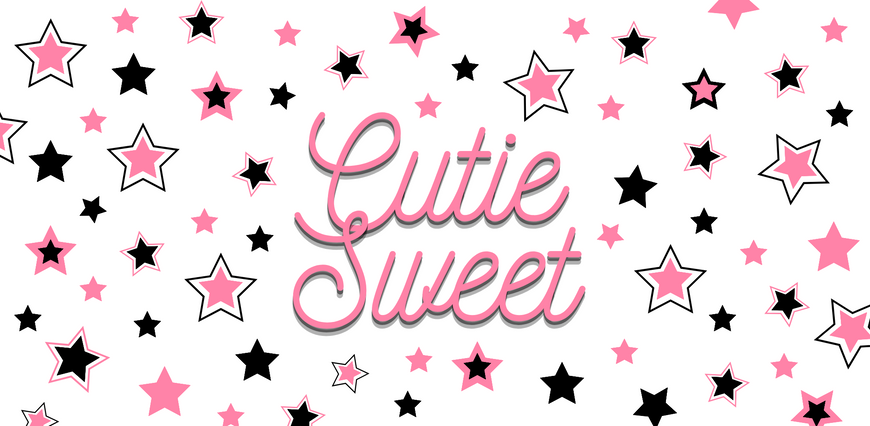 Креативна склянка "Cutie Sweet" 500 мл з скляною трубочкою та бамбуковою кришкою 00323 фото